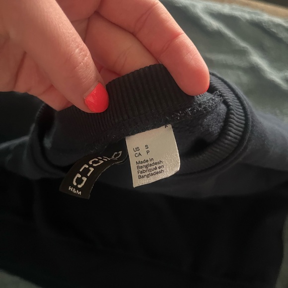 Blue comfy baggy sweater - Picture 2 of 2